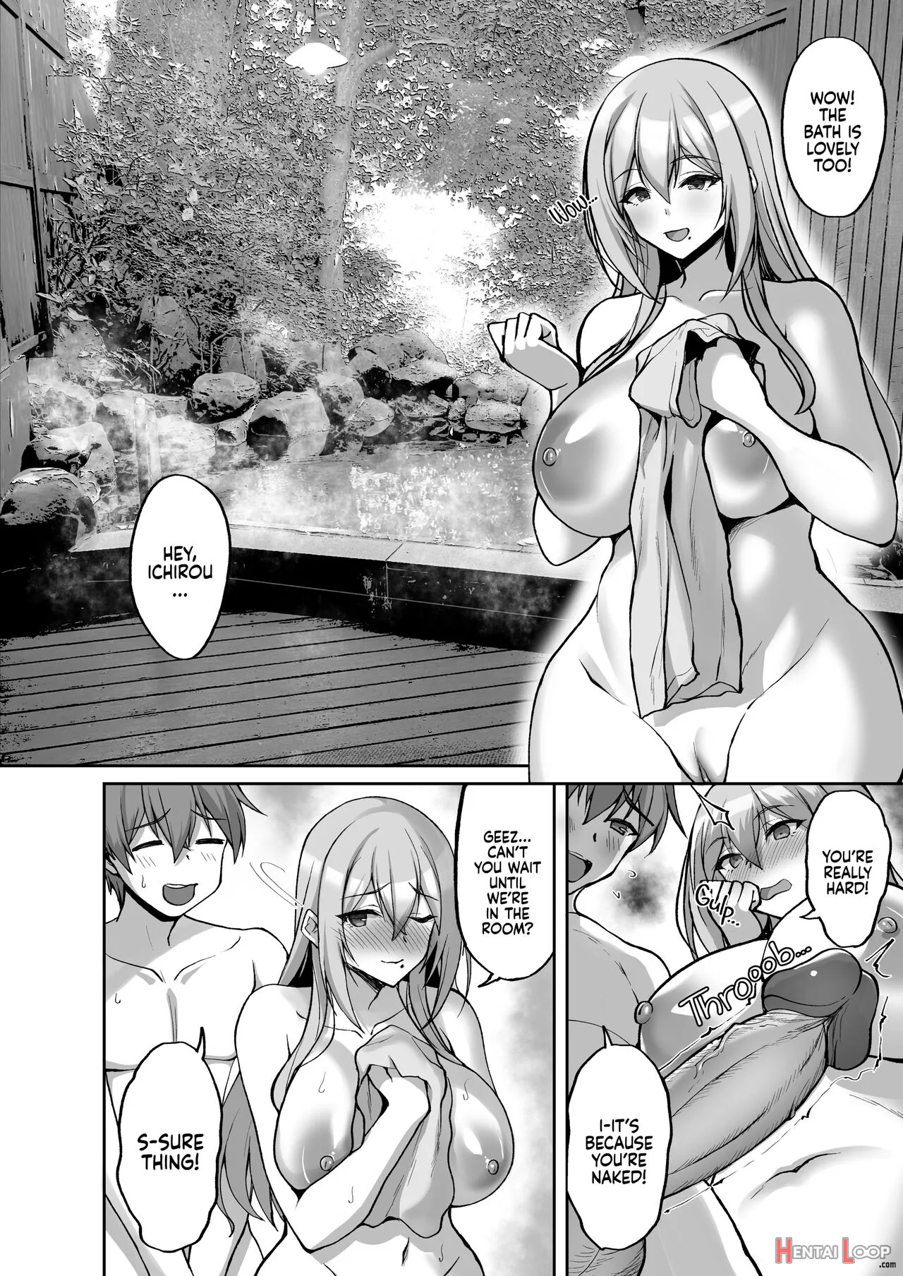 Ecchi Na Onee-san Wa, Suki Desu Ka? 5 ~tonari No Onee-san To Ichaicha Onsen Ryokou Hen~ - Decensored page 9