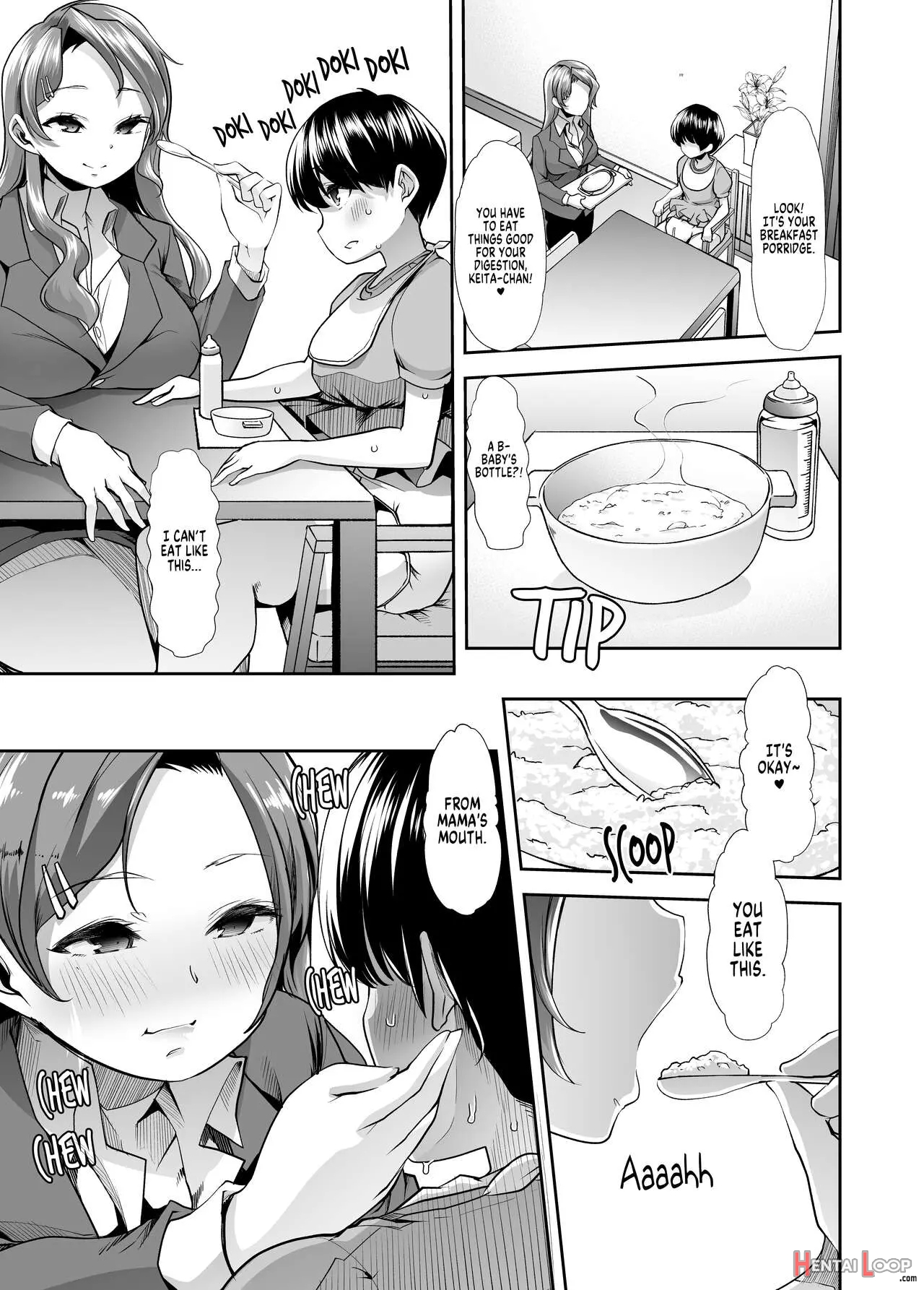 Echi Echi Reverse! Rinri Hanten Mama 1 - Decensored page 12