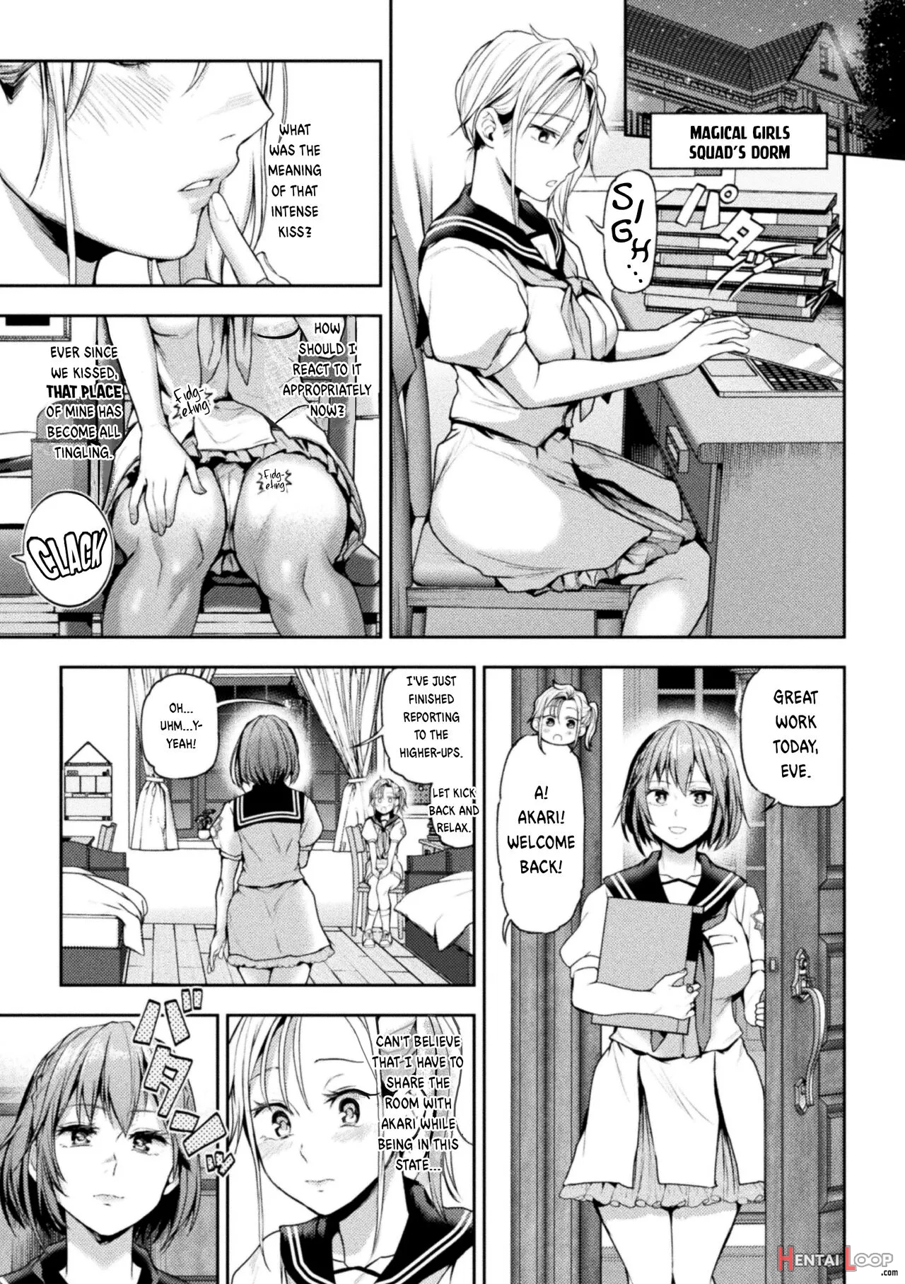 Eigyou Mahou Shoujo Ga Kiss Shitara Ch. 1-2 page 10