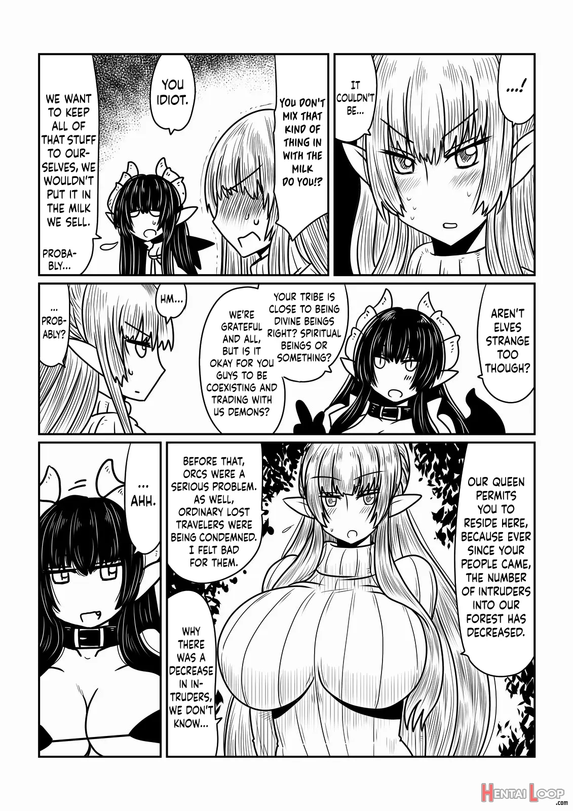 Elf-san To Succubus-san. page 4