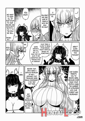 Elf-san To Succubus-san. page 4