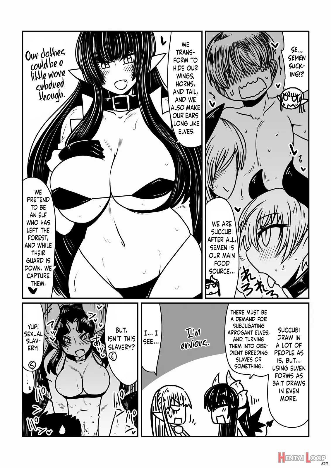 Elf-san To Succubus-san. page 6