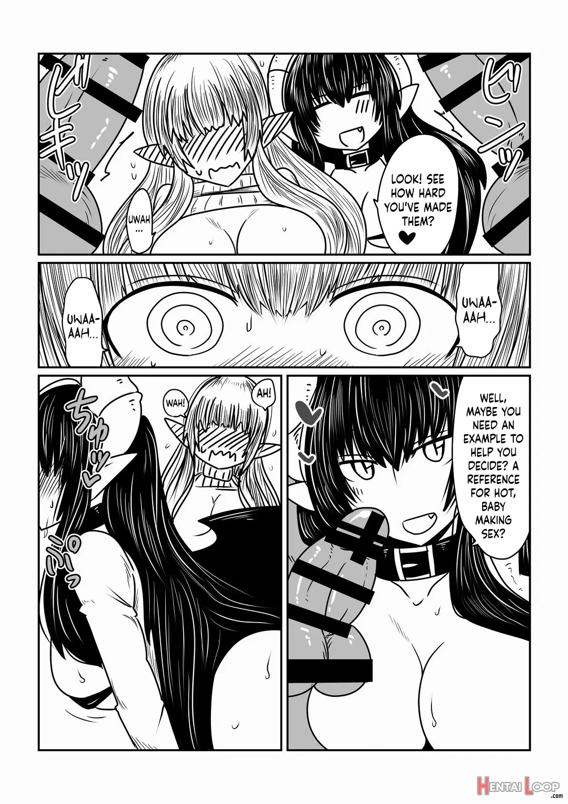 Elf-san To Succubus-san. page 9