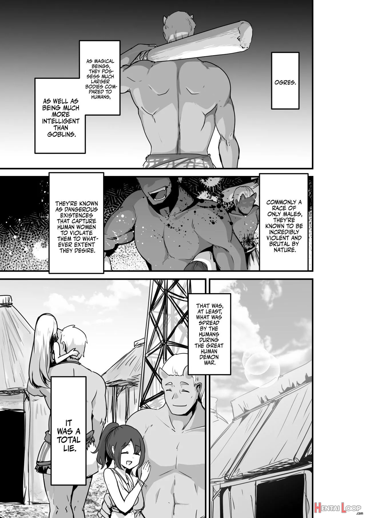 Elf To Orge Ga Love-love Ecchi Suru Ohanashi page 3