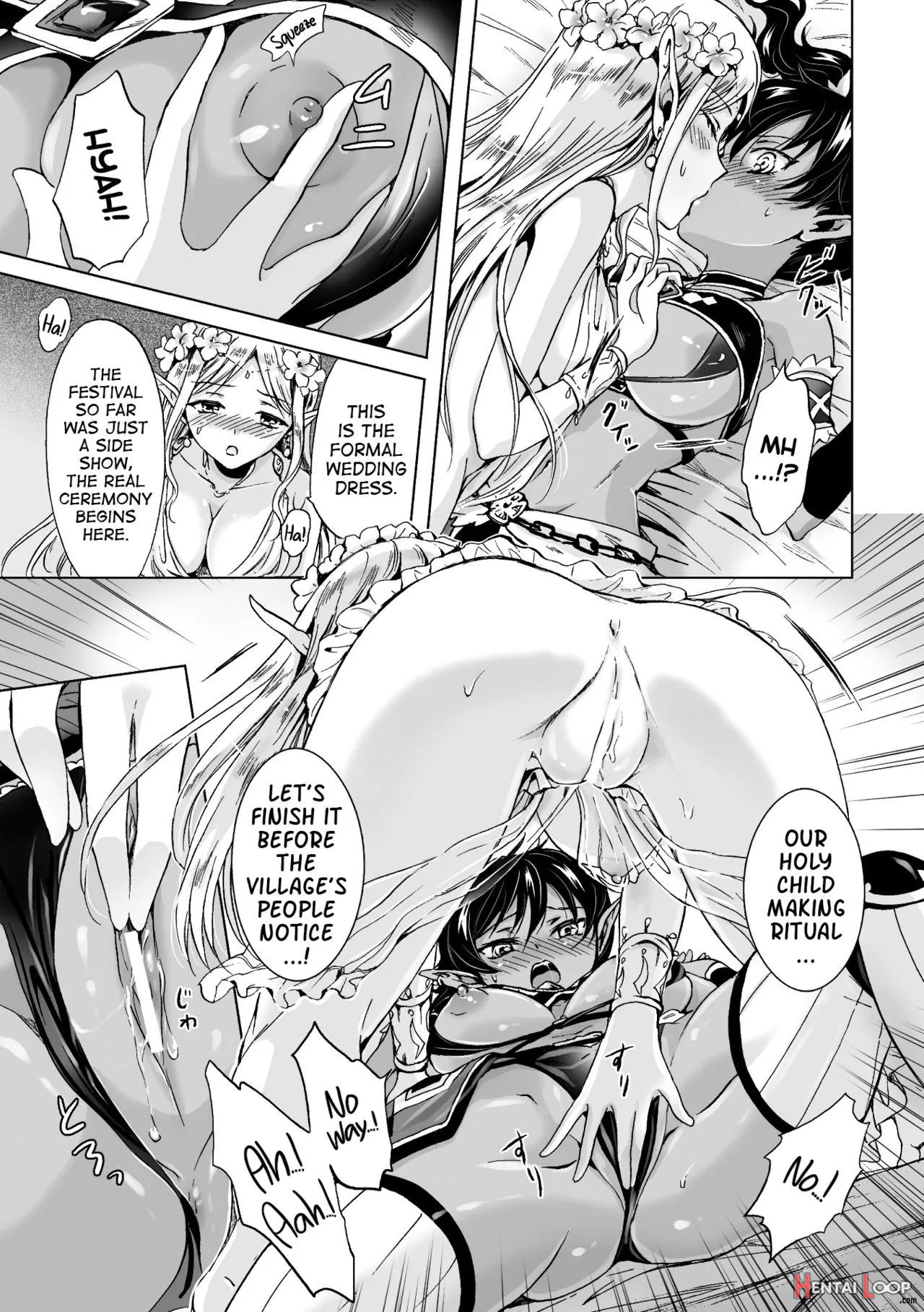 Elf ~tsuki No Mahou~ page 9