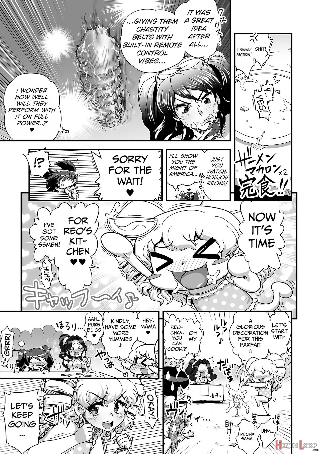 Energy Kyo-ka!! ~bakunyuu Jk. Gachi Zeme Hatsujou Chuu!~ Omata De Nukarete Okuchi De Gokugoku? Yuujou To Fukujuu No Semen Gourmet Match!? page 8