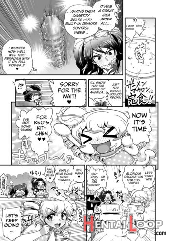 Energy Kyo-ka!! ~bakunyuu Jk. Gachi Zeme Hatsujou Chuu!~ Omata De Nukarete Okuchi De Gokugoku? Yuujou To Fukujuu No Semen Gourmet Match!? page 8