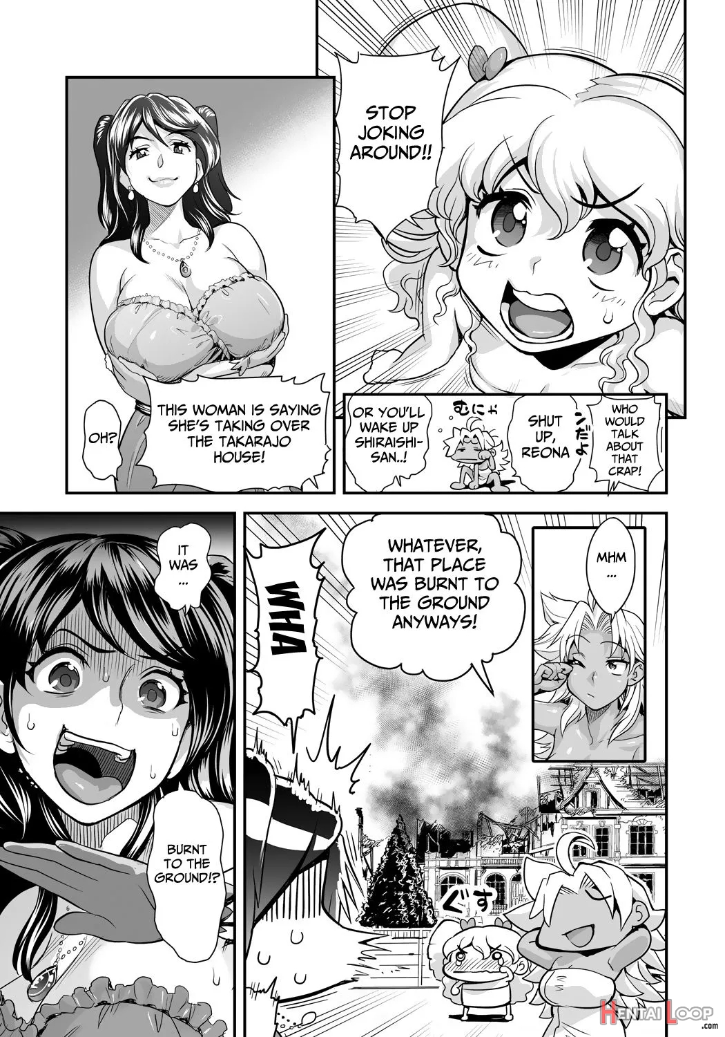 Energy Kyo-ka!! ~bakunyuu Jk. Gachizeme Hatsujouchuu!~ Rachel Toujou! Shoukan O Kakete Lotion Mamire No Doutei Tokumori Match!! page 5