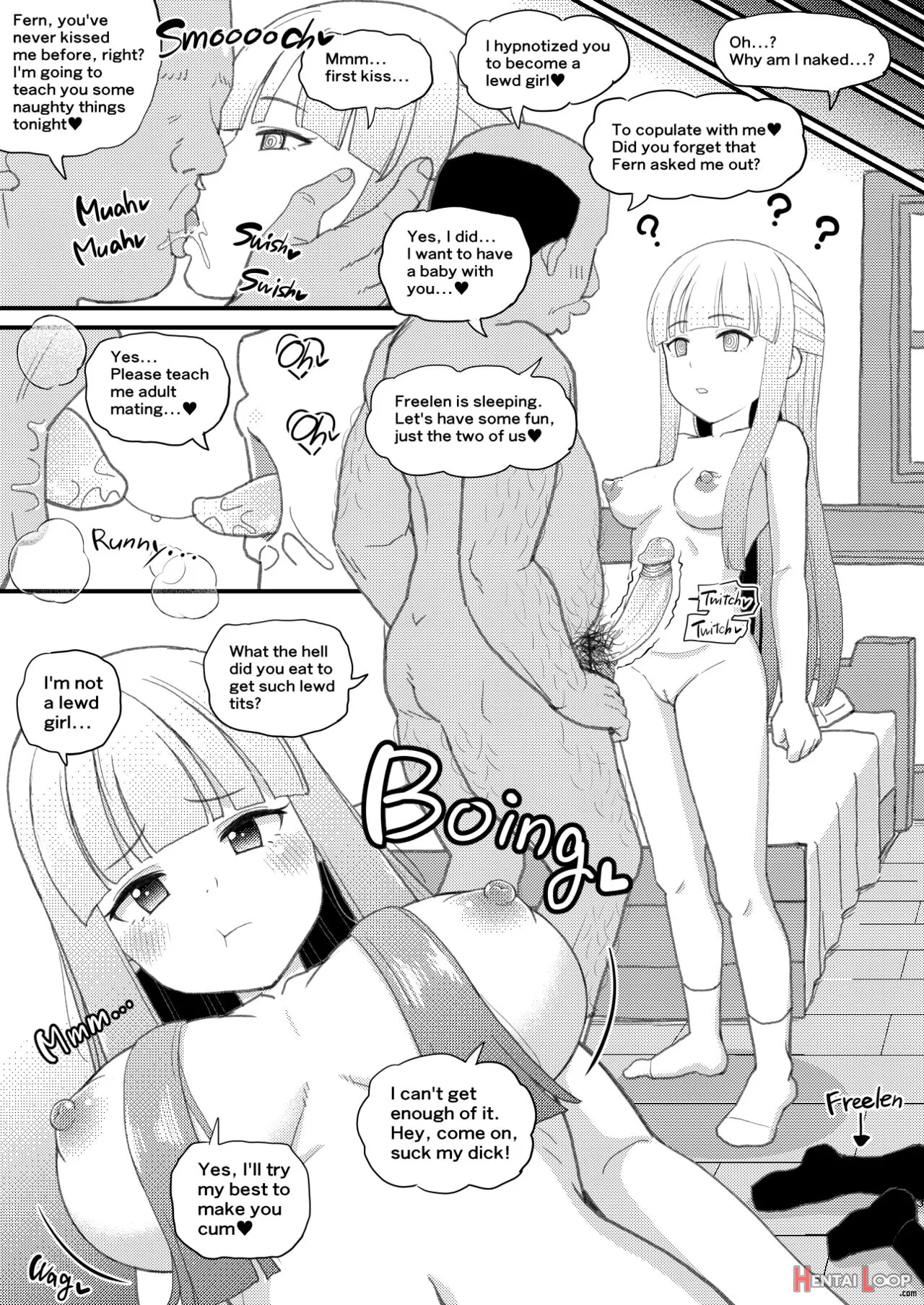 Frieren-sama Henna Kusuri O Kau No Wa Oyame Kudasai - Decensored page 3