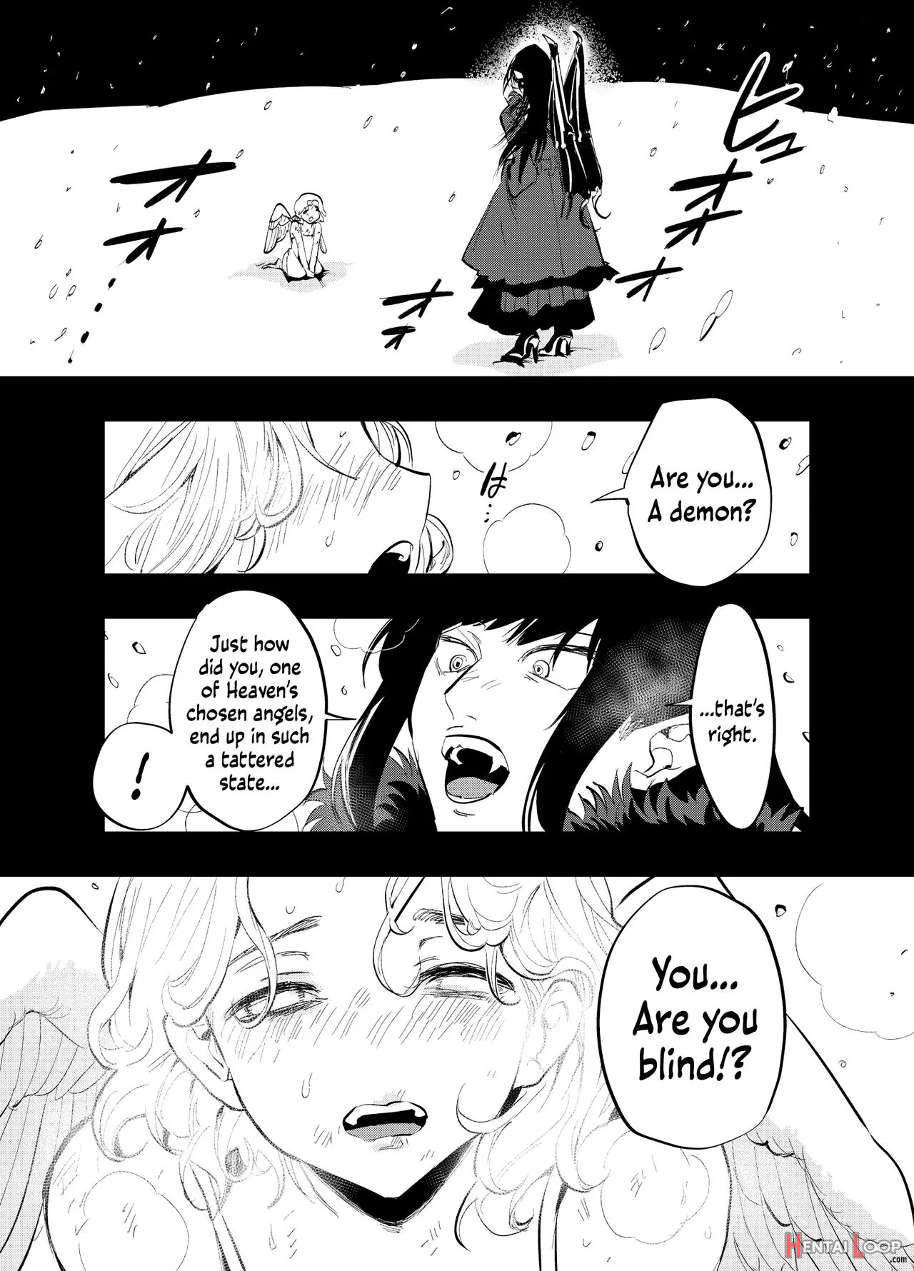 Futanari Akuma To Moumoku Tenshi page 2