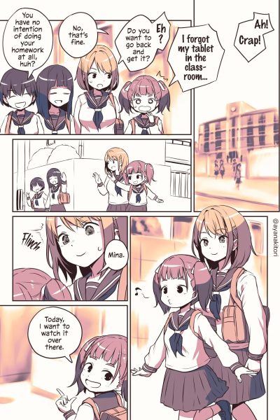 Futanari-chan No Hitori H O Miru Kankei page 1