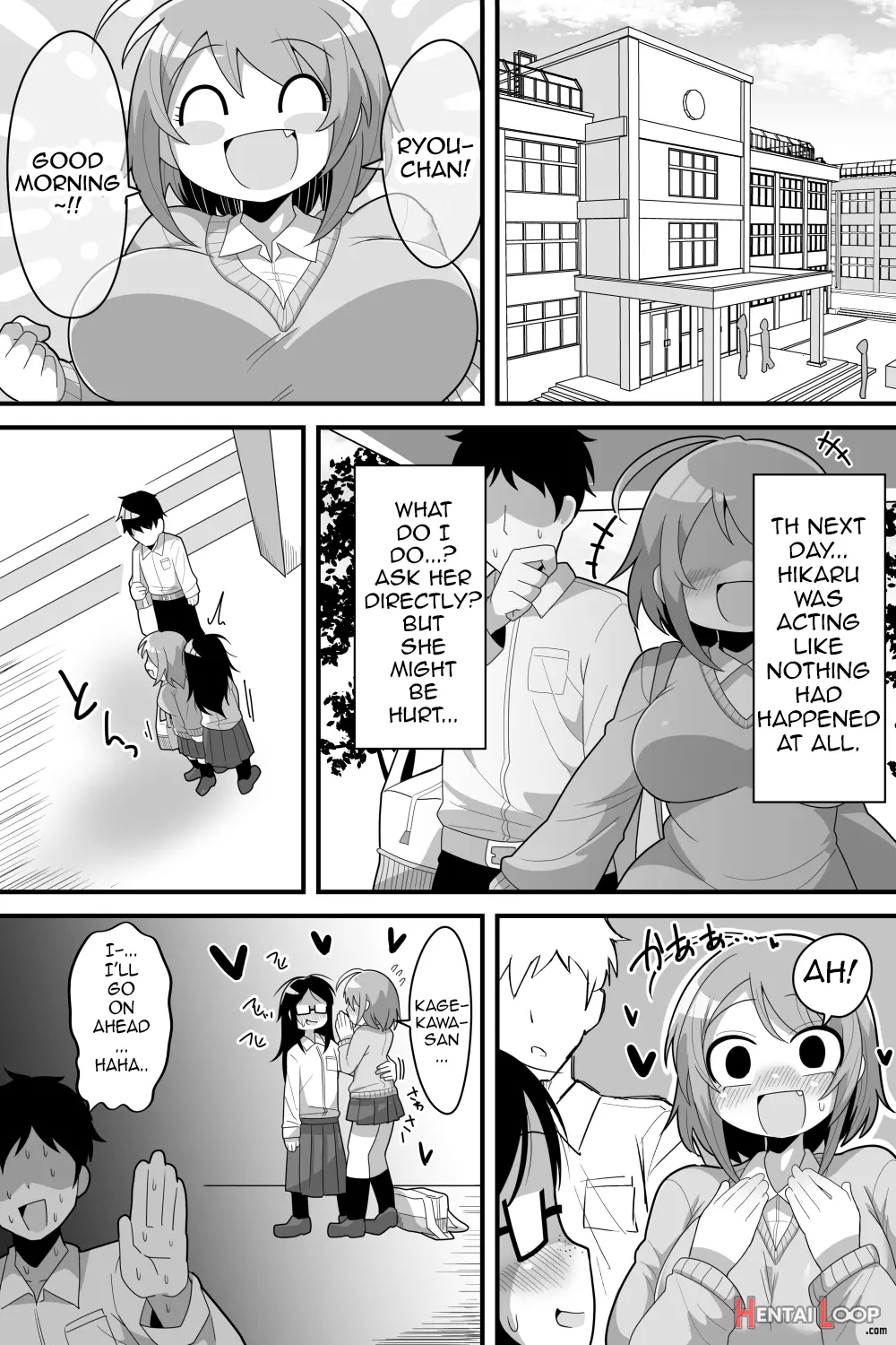 Futanari Nekura Onna Ni Boku Ga Ki Ni Natteta Onnanoko-tachi O Kyokon Chinpo De Netorareru Hanashi page 16