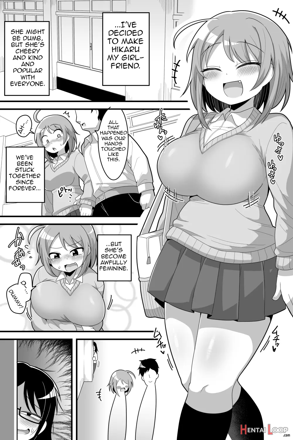 Futanari Nekura Onna Ni Boku Ga Ki Ni Natteta Onnanoko-tachi O Kyokon Chinpo De Netorareru Hanashi page 4