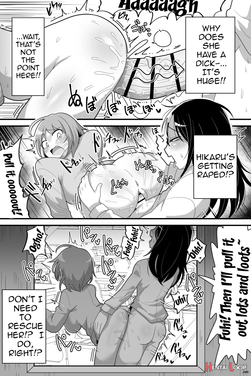 Futanari Nekura Onna Ni Boku Ga Ki Ni Natteta Onnanoko-tachi O Kyokon Chinpo De Netorareru Hanashi page 8