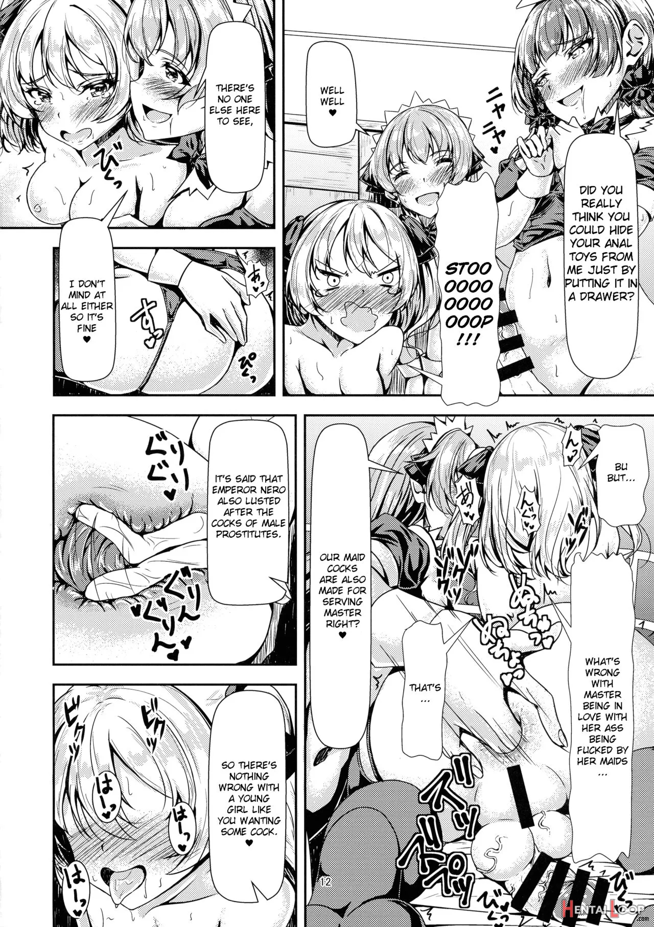 Futanari Ojyosama Sandwich page 12