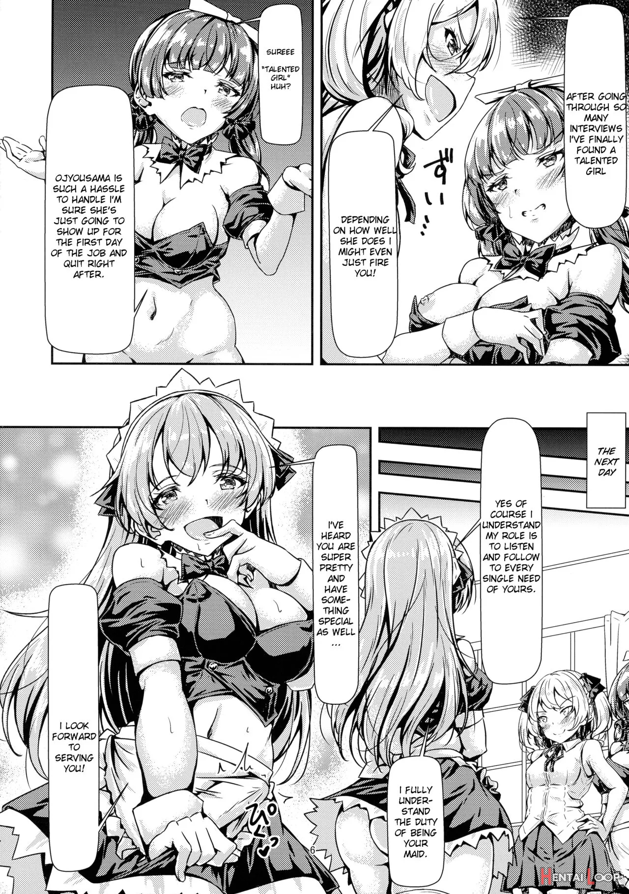 Futanari Ojyosama Sandwich page 6