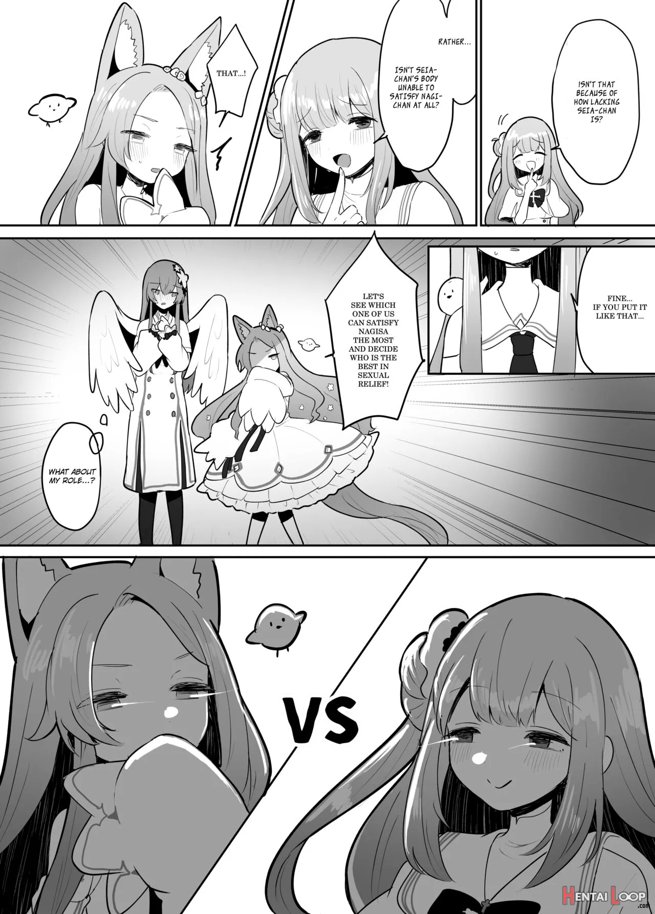 Futanari Tea Party Seia Vs Mika page 3