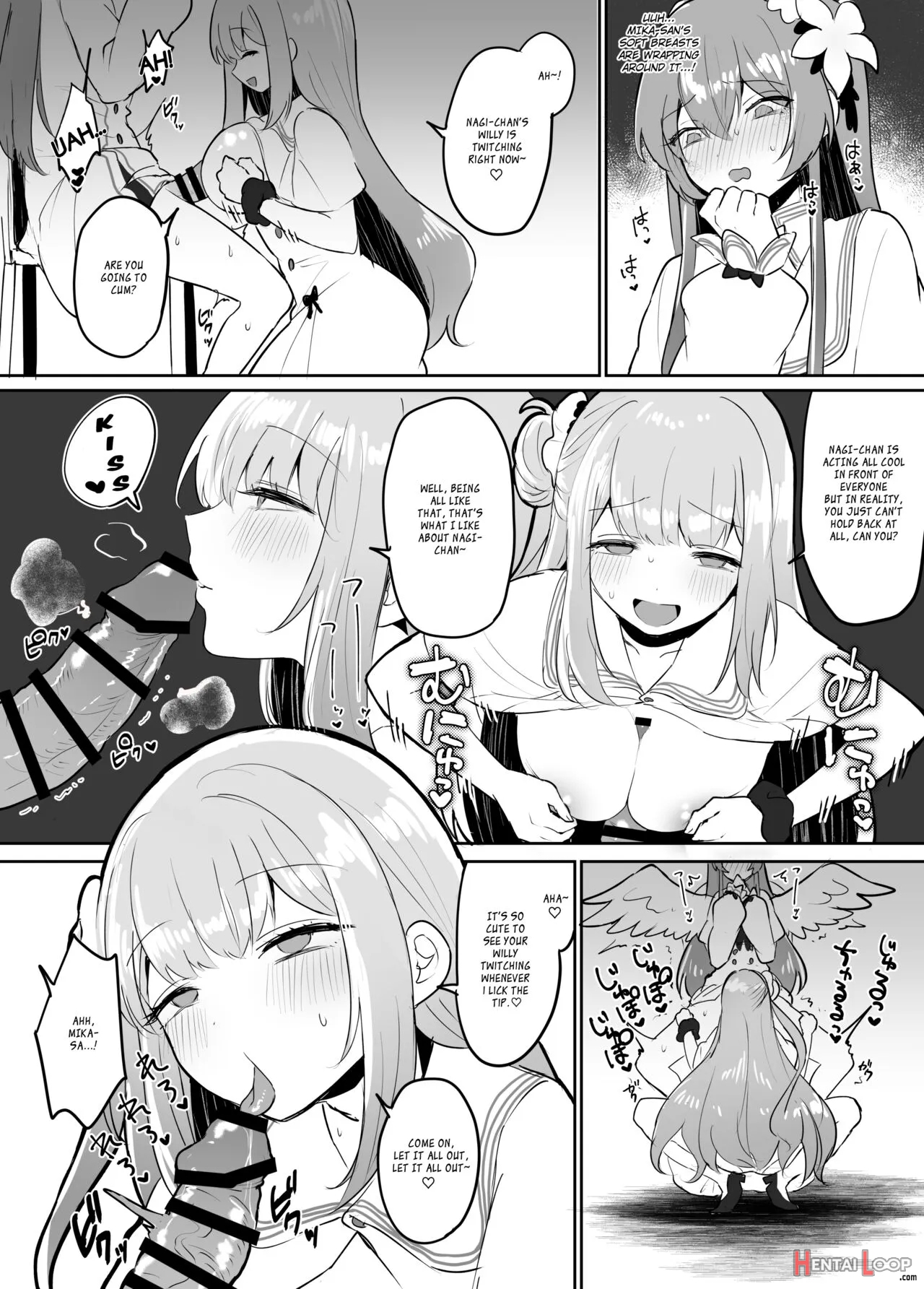 Futanari Tea Party Seia Vs Mika page 7