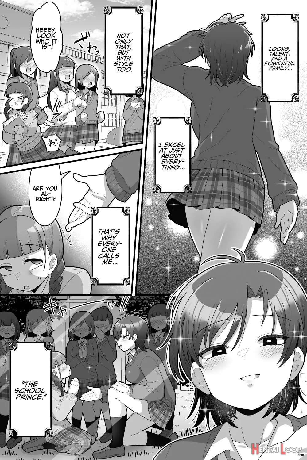 Gakuen No Ouji-sama Vs Futanari Chinpo page 2