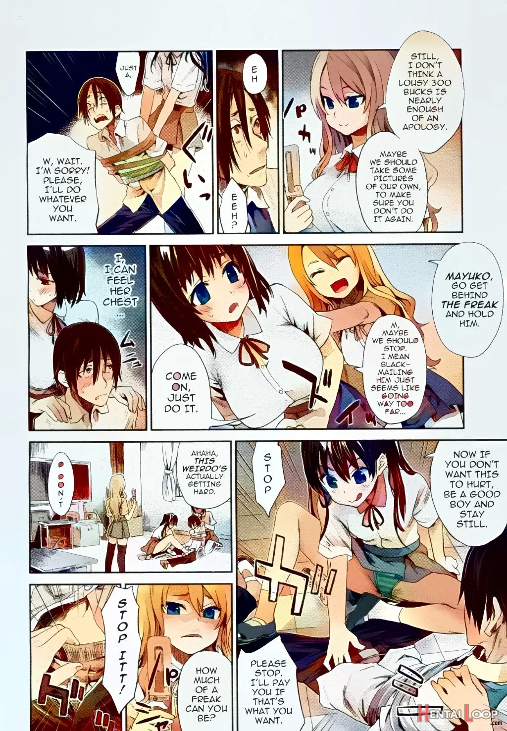 Girls In The Frame - Colorized page 4