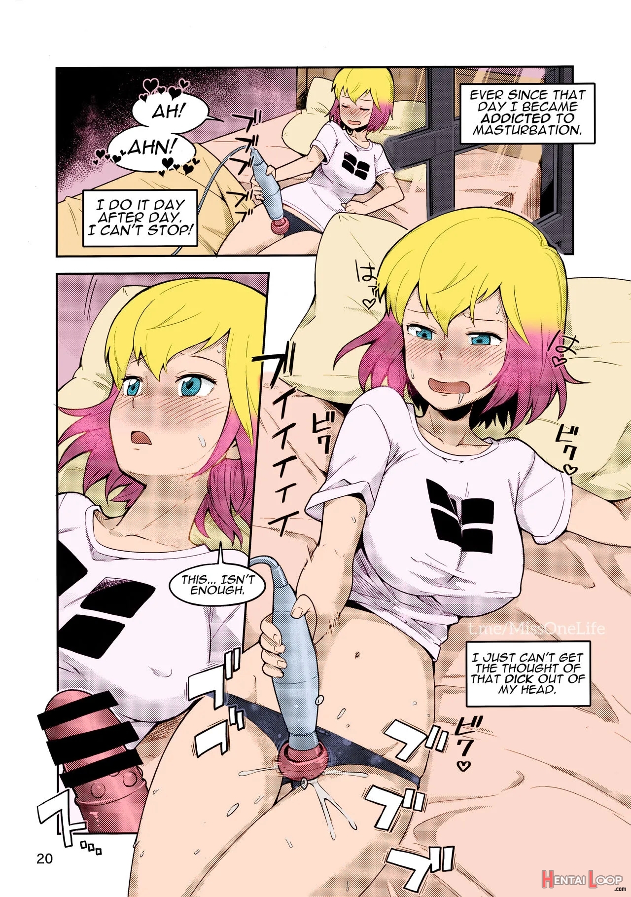 Gwenpool Ecchi Na Sekai Ni Ojama Shima~su - Colorized page 19