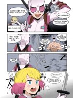 Gwenpool Ecchi Na Sekai Ni Ojama Shima~su - Colorized page 5