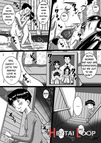 Haha X Musuko + Chichi X Musume! Konya Mo Kinshinsoukan (sex) Shinai To! Saa, Kazoku Minna De! page 4