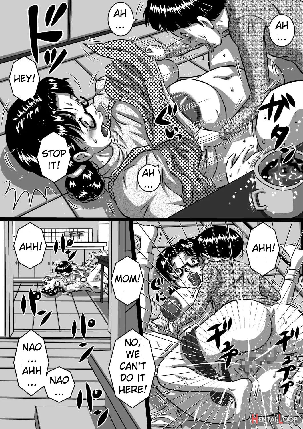 Haha X Musuko + Chichi X Musume! Konya Mo Kinshinsoukan (sex) Shinai To! Saa, Kazoku Minna De! page 7