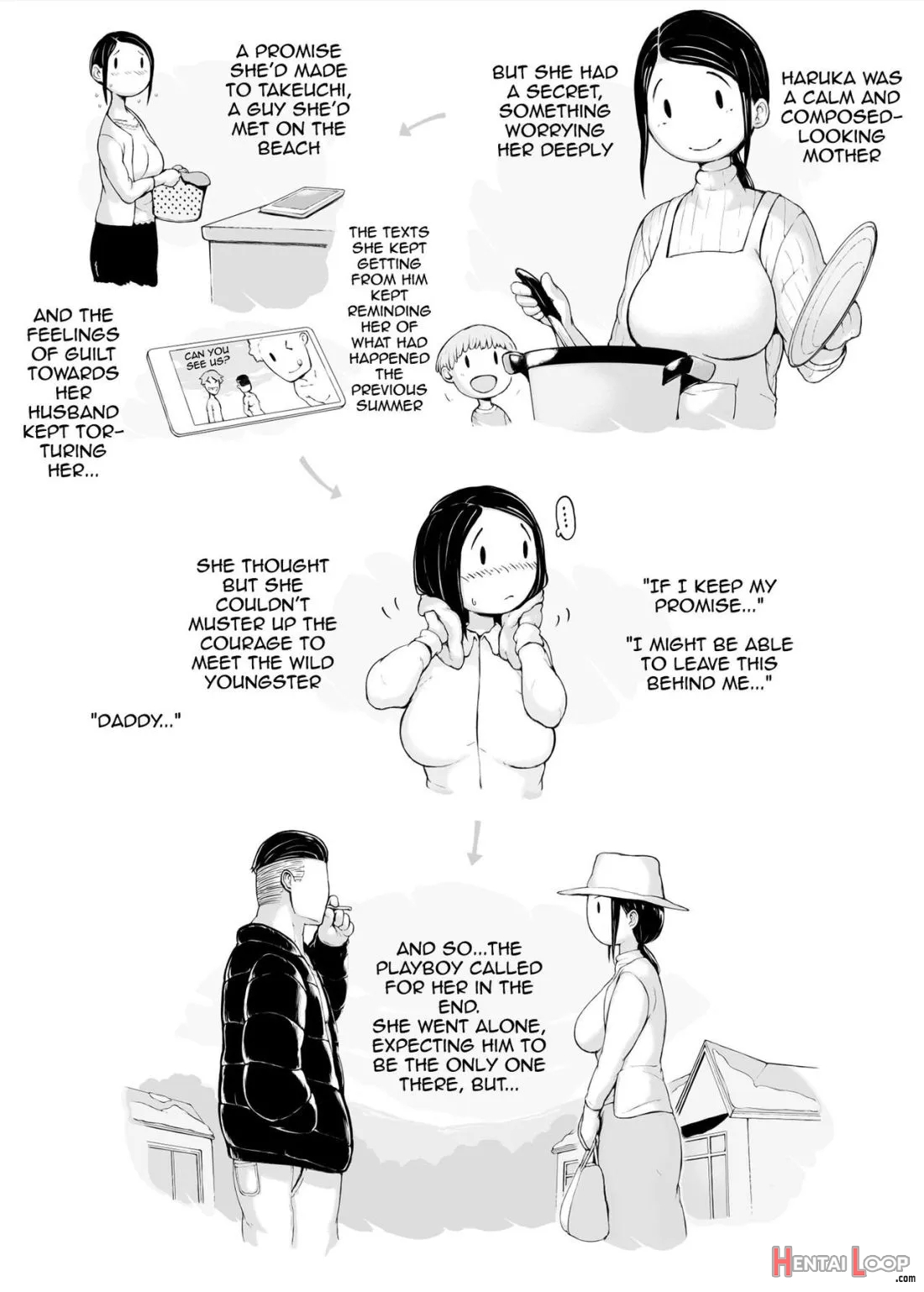 Hahagui 3 ~yarichin Ryokou Hen (ge)~ page 4