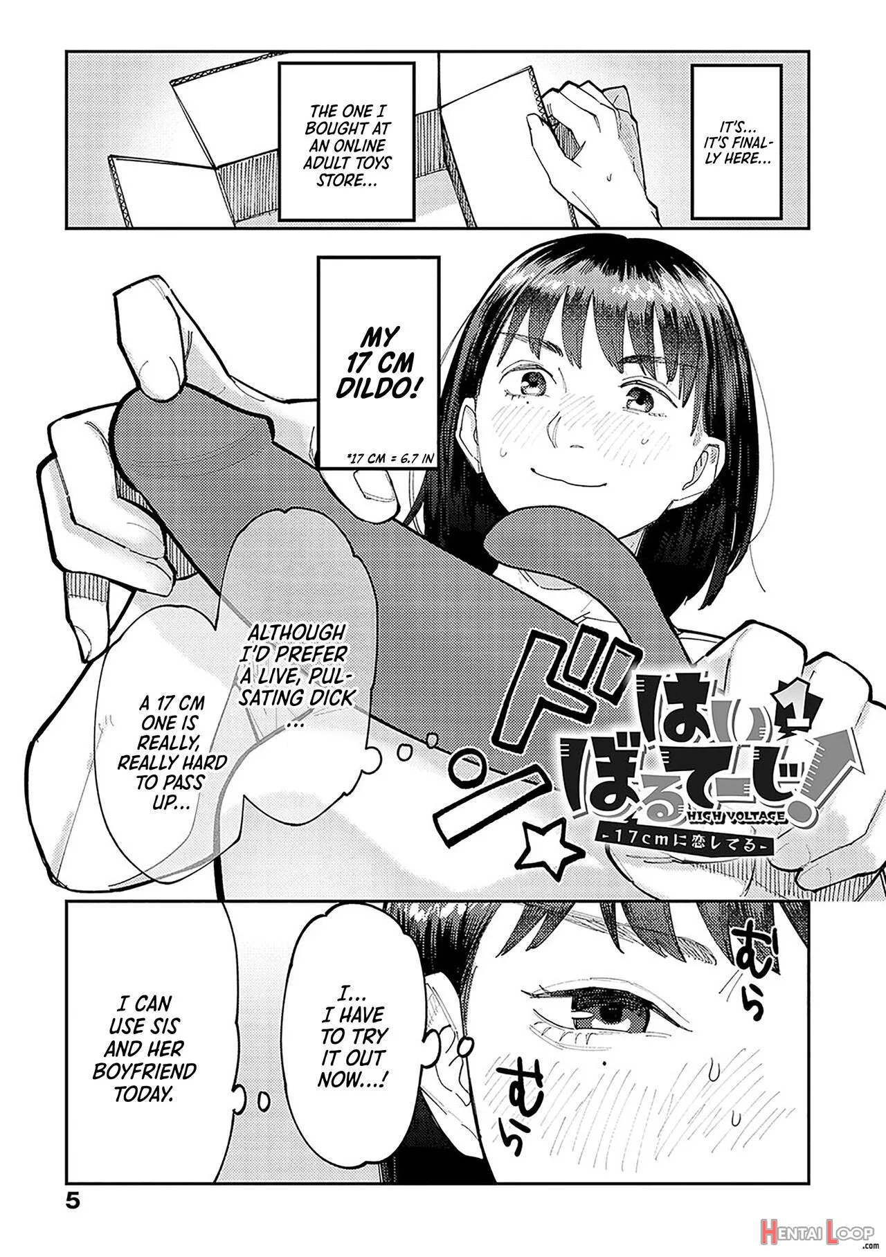 Hai Boruteji! - 17cm Ni Koishiteru page 1