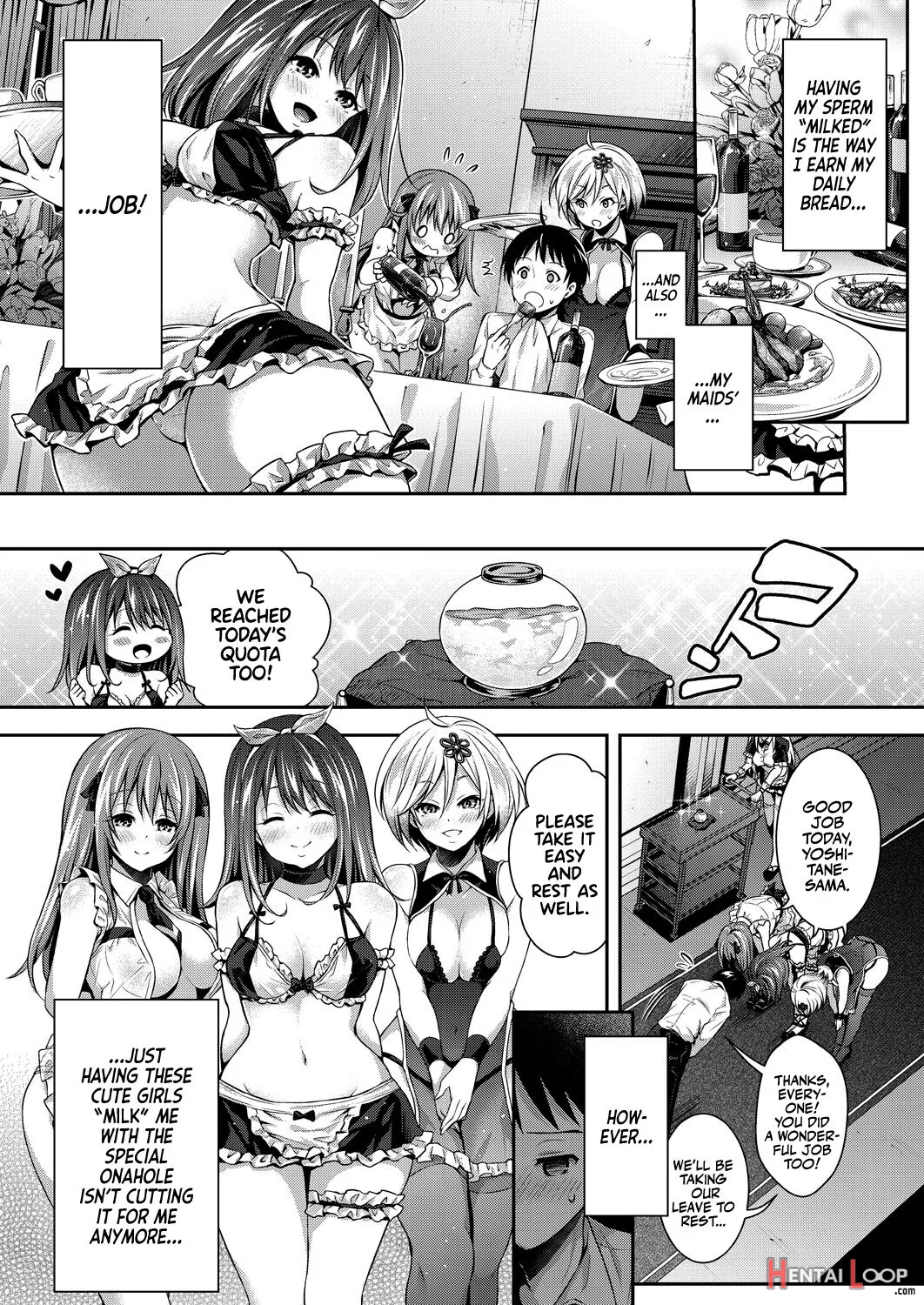 Harem Maid No Damedame Ecchi - Decensored page 10