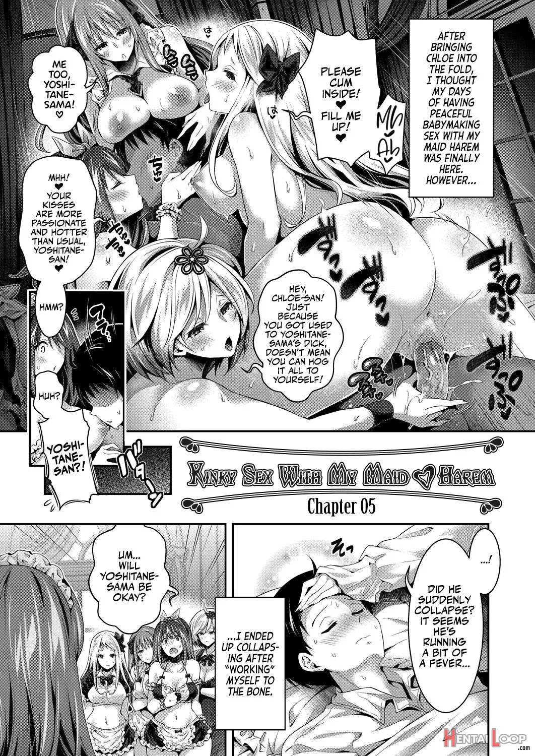 Harem Maid No Damedame Ecchi - Decensored page 120