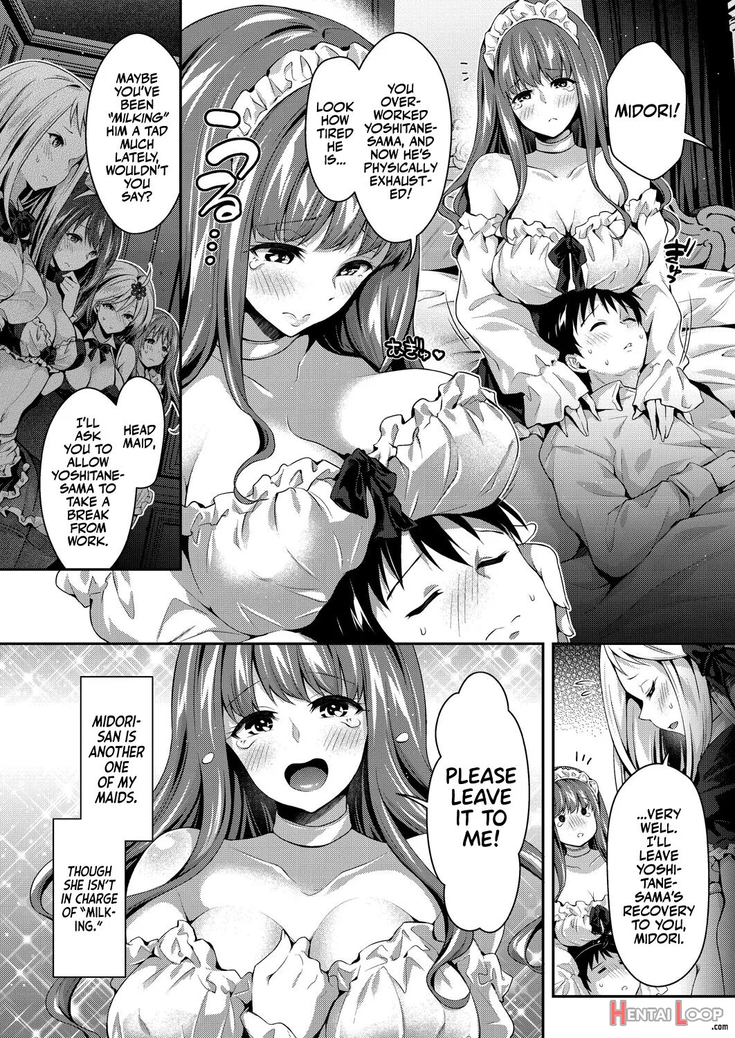 Harem Maid No Damedame Ecchi - Decensored page 121