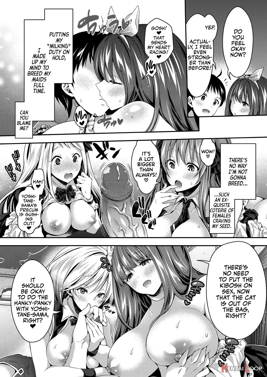 Harem Maid No Damedame Ecchi - Decensored page 145