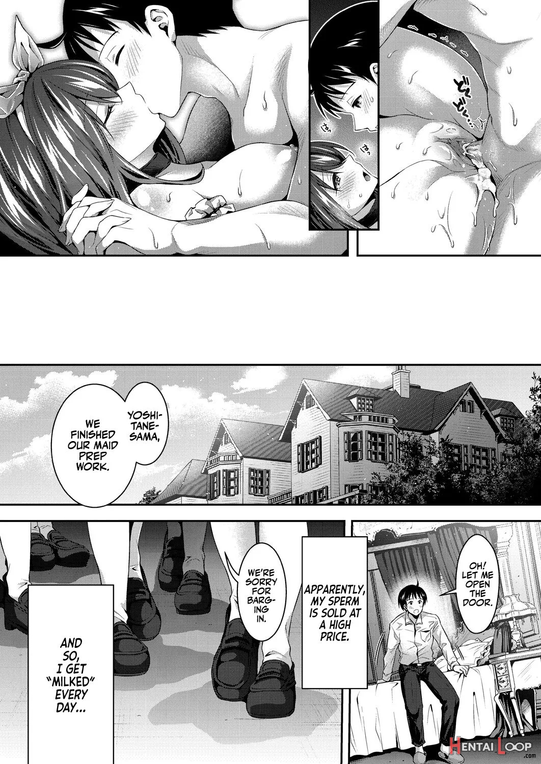 Harem Maid No Damedame Ecchi - Decensored page 174