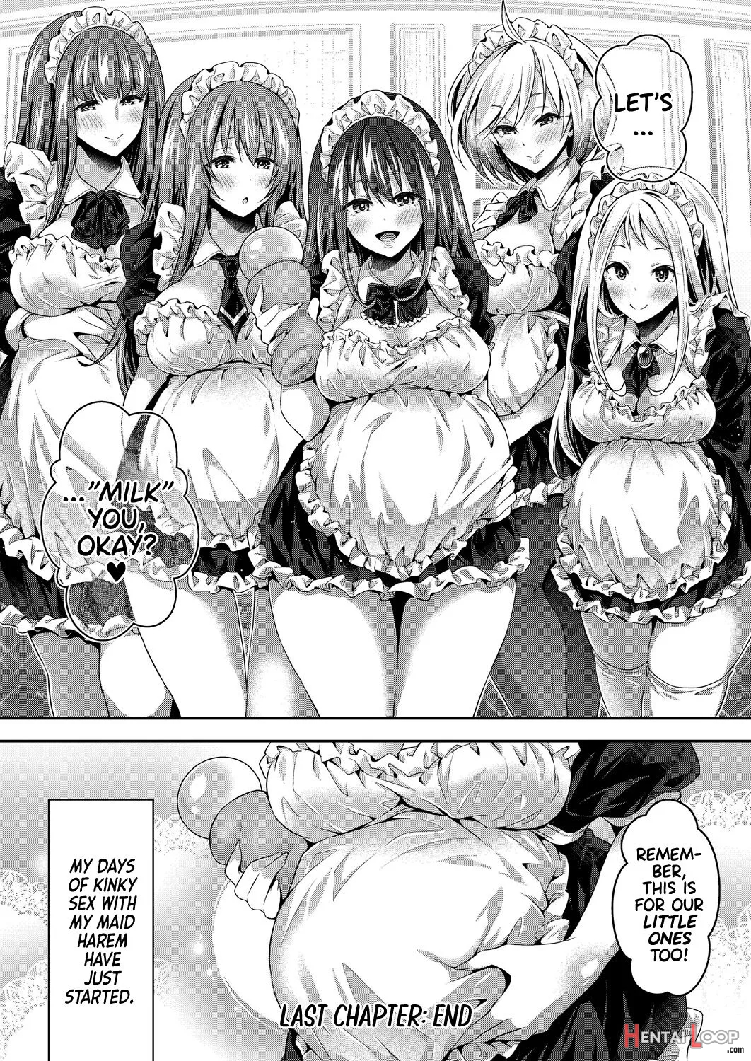 Harem Maid No Damedame Ecchi - Decensored page 175