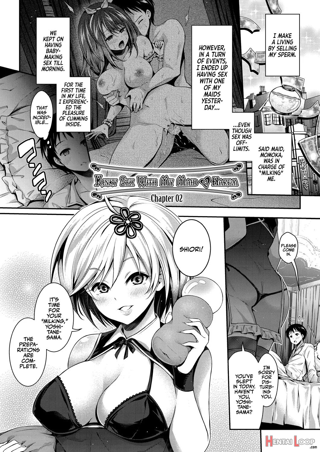 Harem Maid No Damedame Ecchi - Decensored page 30