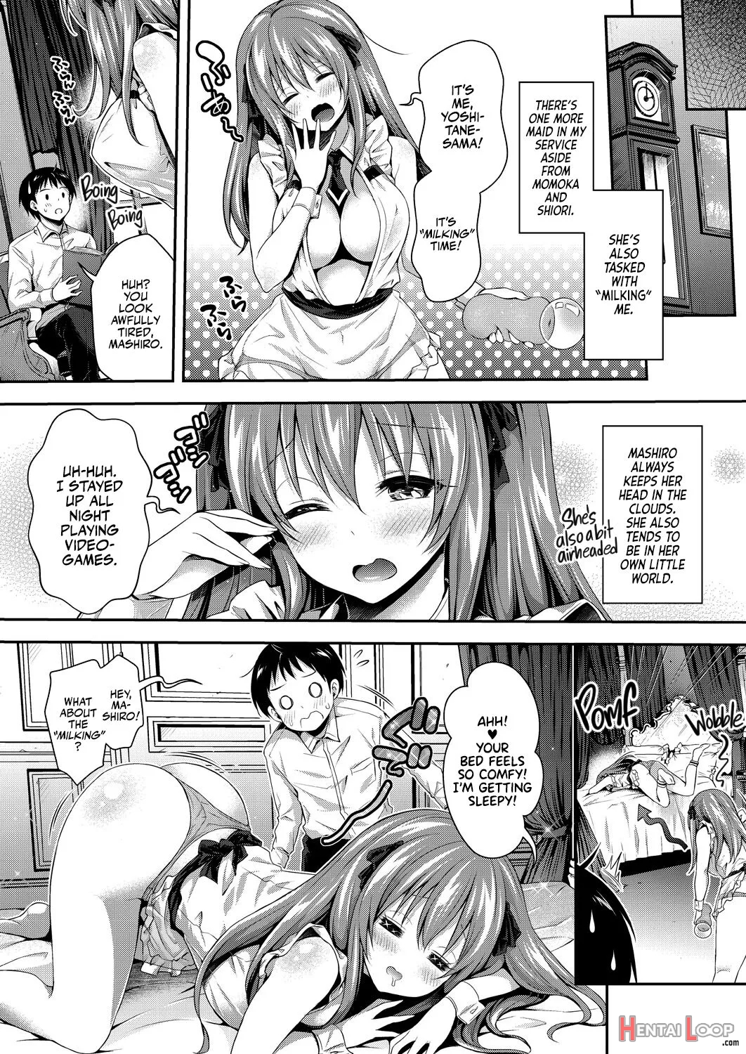 Harem Maid No Damedame Ecchi - Decensored page 44