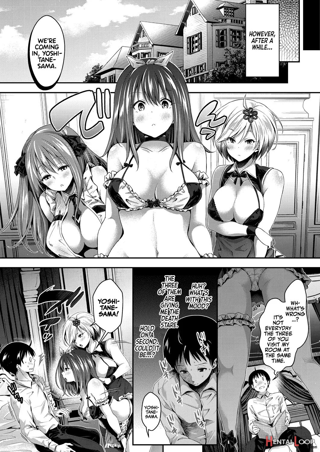 Harem Maid No Damedame Ecchi - Decensored page 69