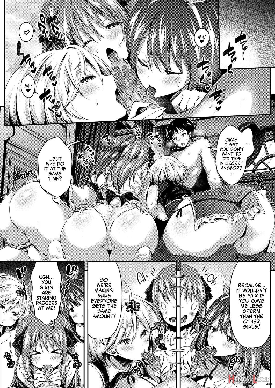 Harem Maid No Damedame Ecchi - Decensored page 71