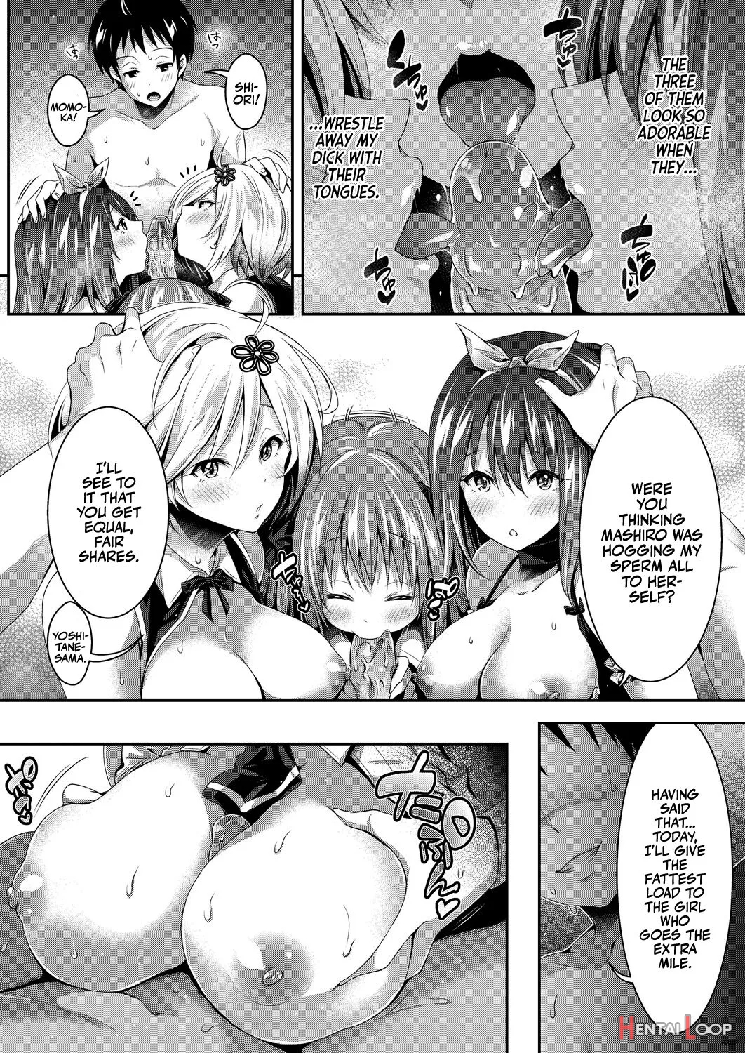 Harem Maid No Damedame Ecchi - Decensored page 73