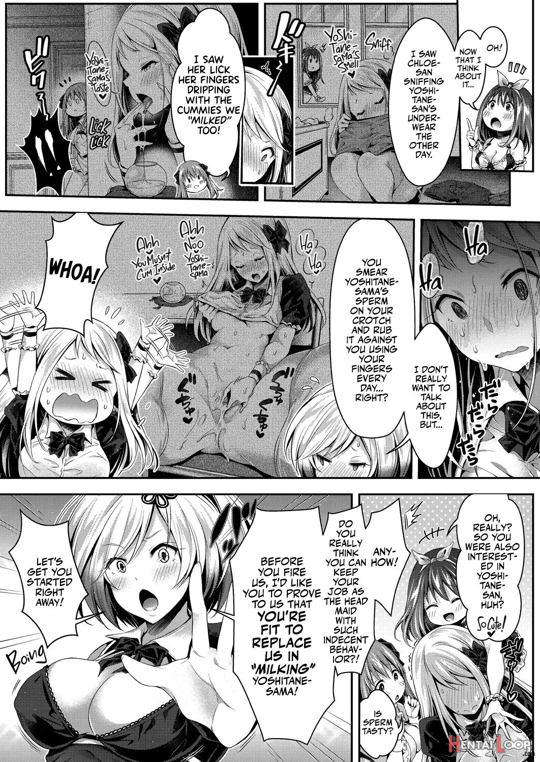 Harem Maid No Damedame Ecchi - Decensored page 90