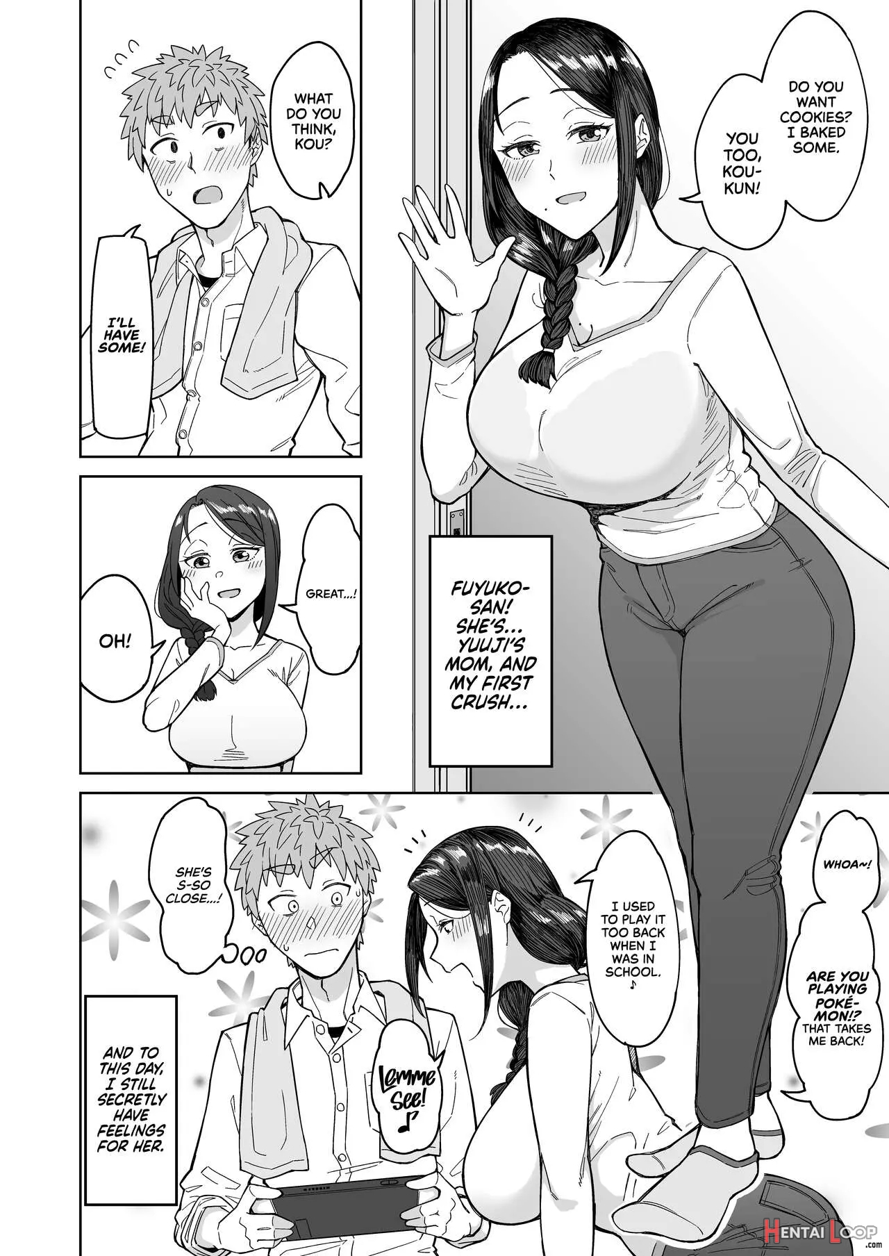 Hatsukoi No Hito Wa, Tomodachi No Mama. page 3