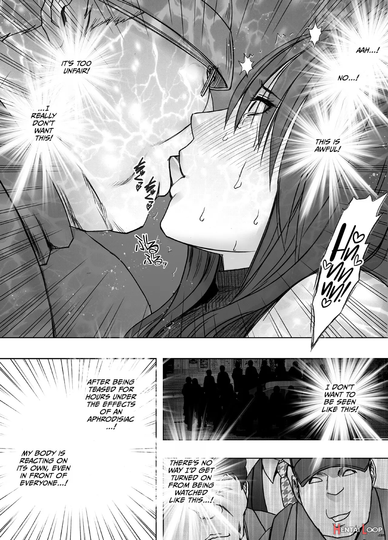 Hentai Roujin Ni Syuujinkanshi Car Sex Wo Saserarete page 48