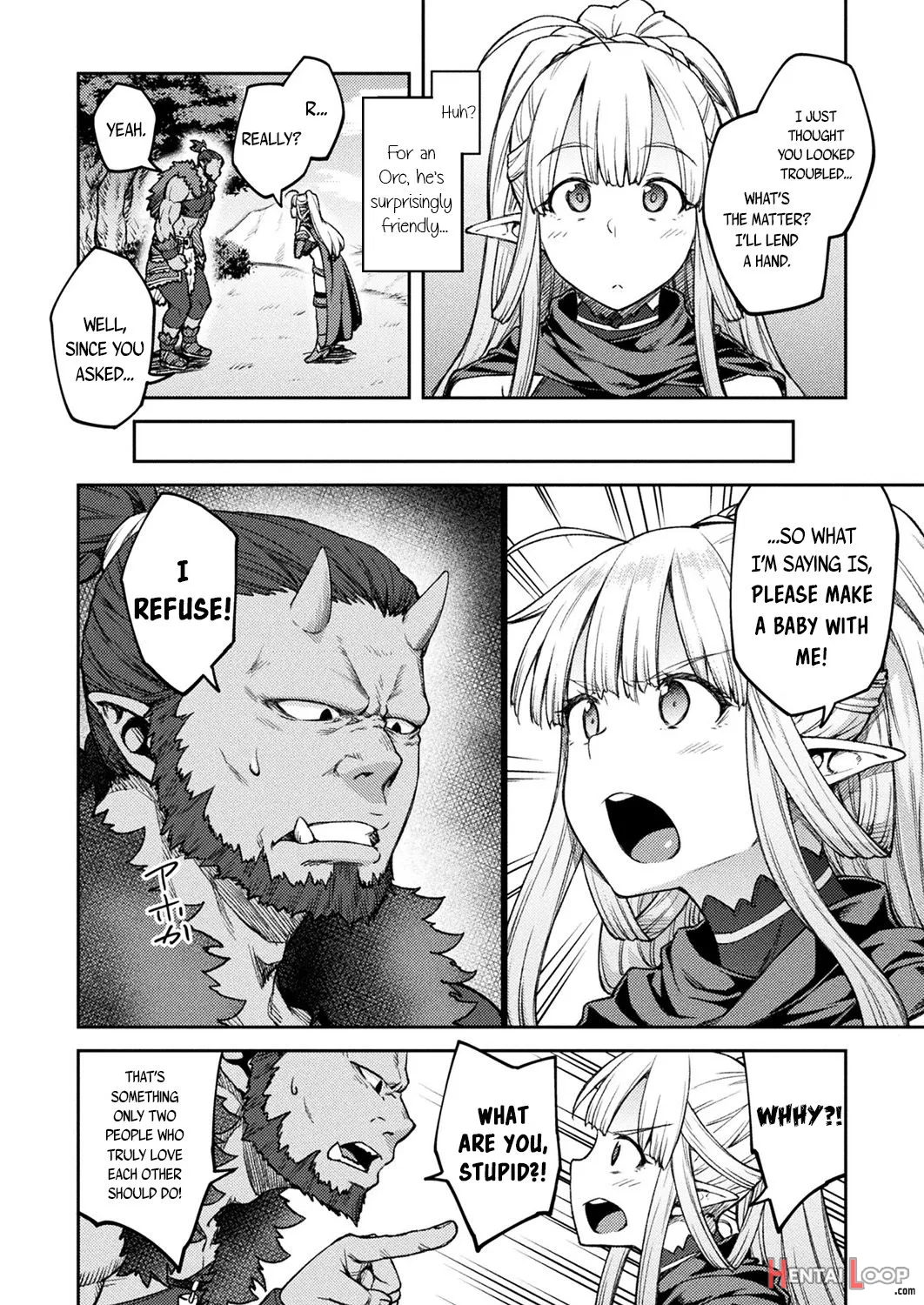 Himono Elf, Kozukuri O Suru. page 4