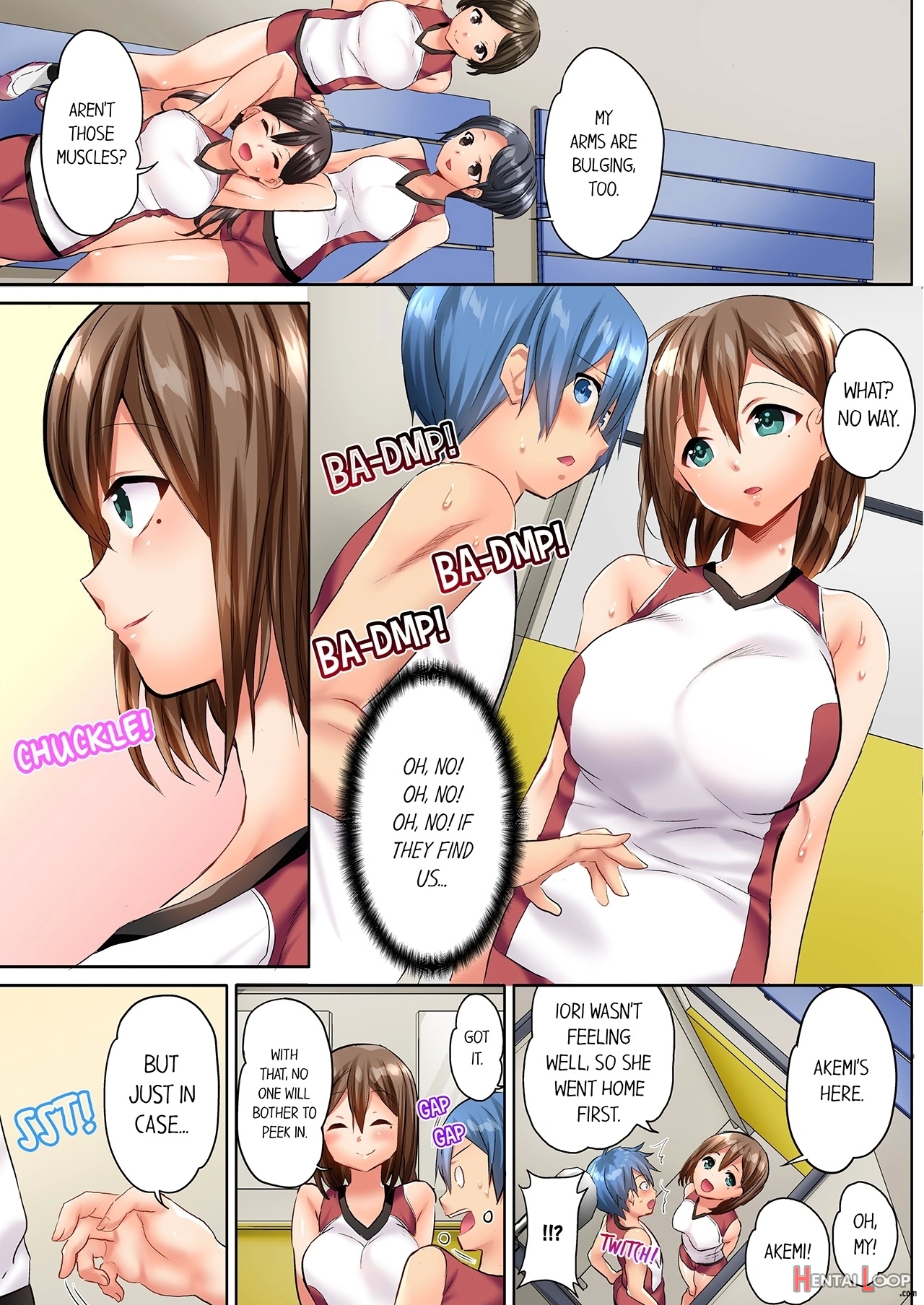 Hitozuma Volley-bu No Asedaku Sex ~shower Abinagara Micchaku Shichau? page 10