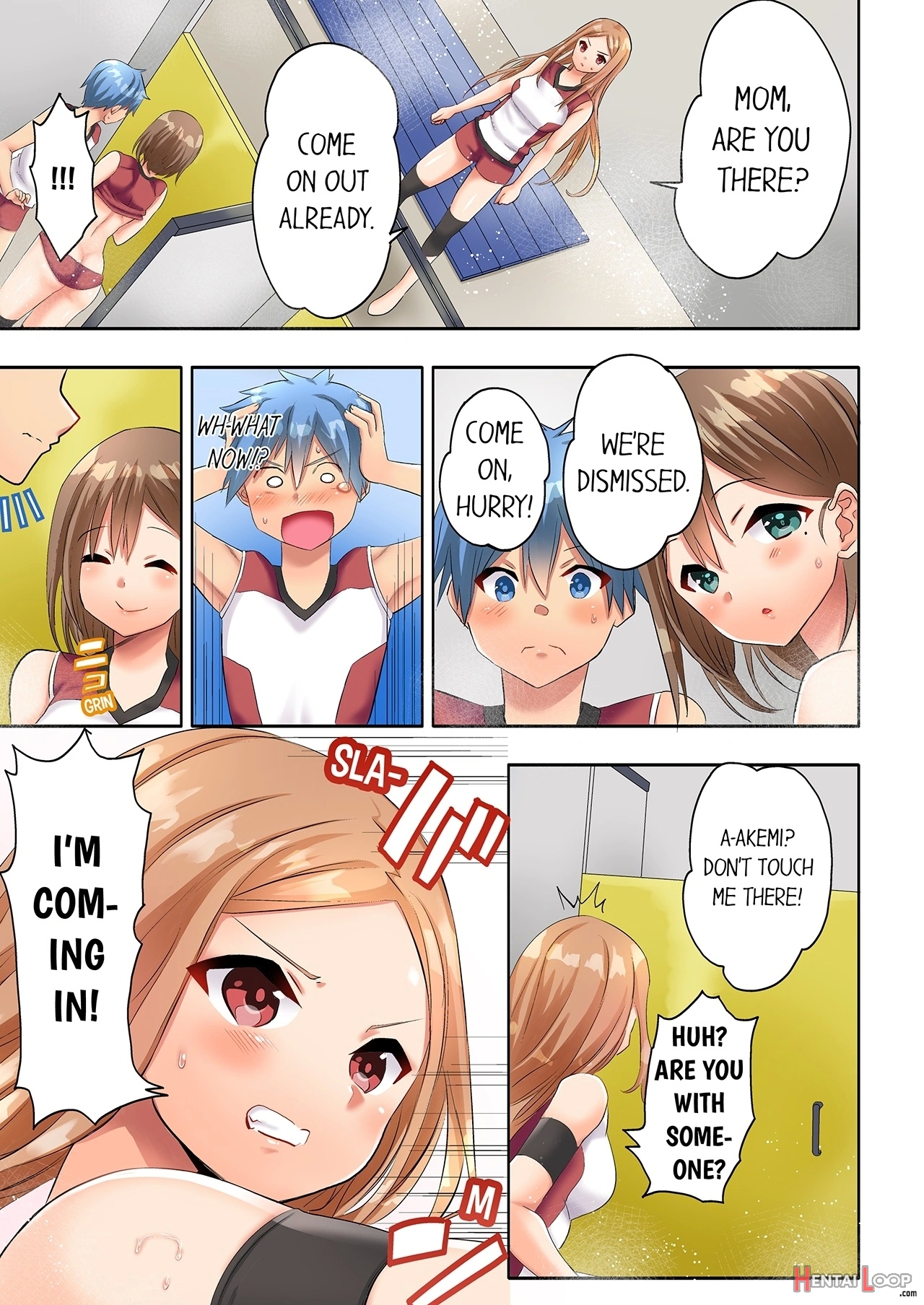 Hitozuma Volley-bu No Asedaku Sex ~shower Abinagara Micchaku Shichau? page 27