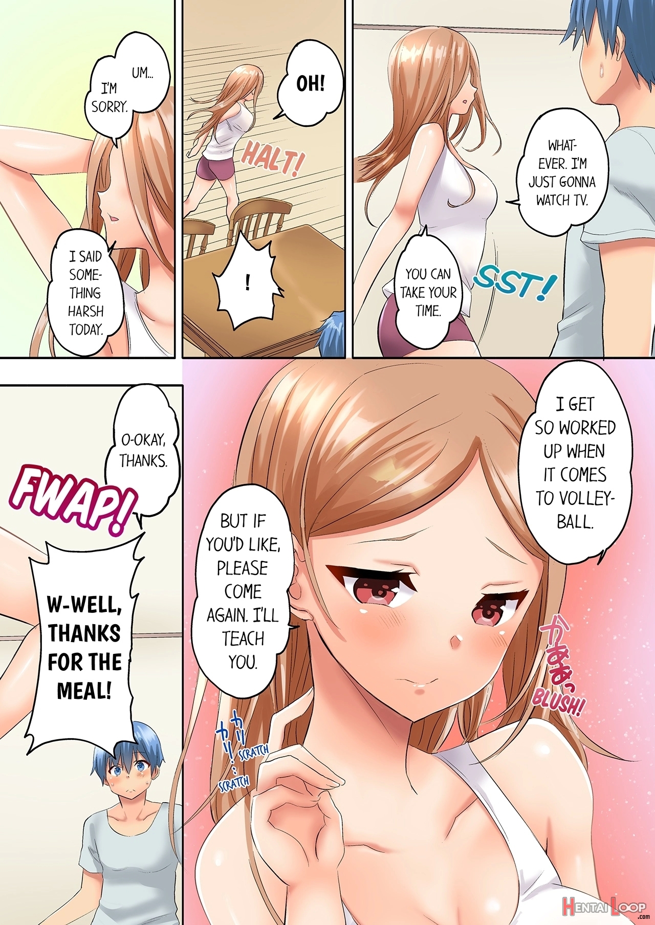 Hitozuma Volley-bu No Asedaku Sex ~shower Abinagara Micchaku Shichau? page 38