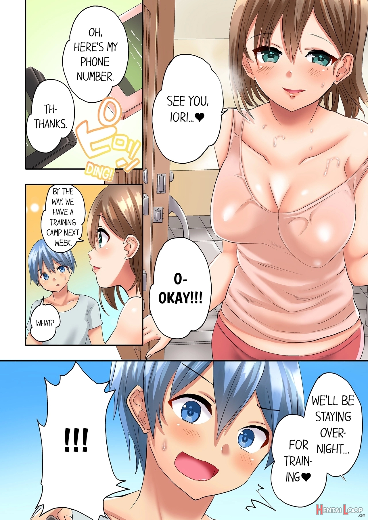 Hitozuma Volley-bu No Asedaku Sex ~shower Abinagara Micchaku Shichau? page 50