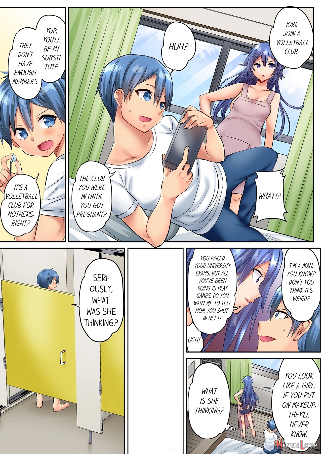 Hitozuma Volley-bu No Asedaku Sex ~shower Abinagara Micchaku Shichau? page 6